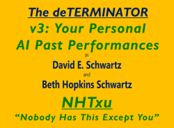 BUY the deTERMINATOR: $1200 and $99 per month